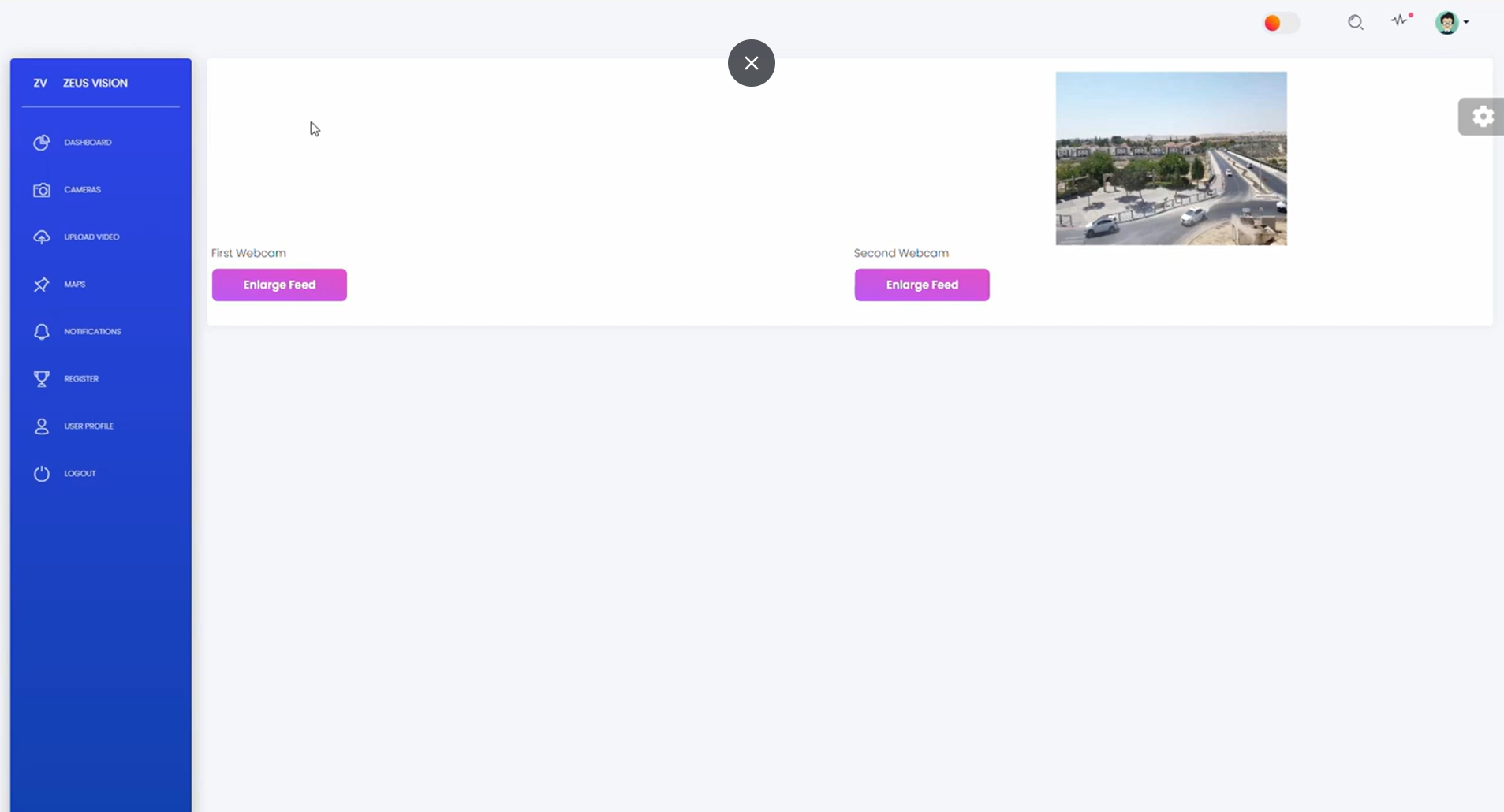 Web-Based Control Interface